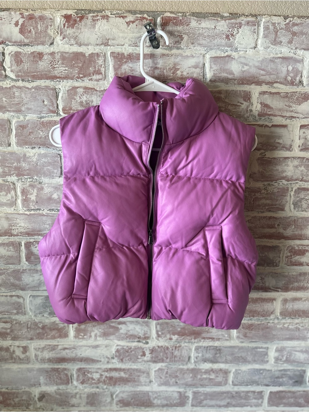 Women's Puffer Vest - LIGHTER THAN PHOTO LAVENDER NOT PINK.